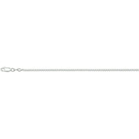 vDam Ketting Gourmette 4-zijdes Geslepen 2,0 Mm Zilver Wit 1017058