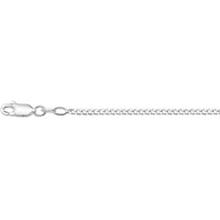 vDam Ketting Gourmette 4-zijdes Geslepen 2,0 Mm Zilver Wit 1021916