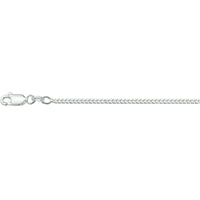 vDam Ketting Gourmette 4-zijdes Geslepen 2,1mm Zilver Wit 1015649