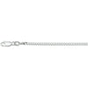 vDam Ketting Gourmette 4-zijdes Geslepen 2,4 Mm Zilver Wit 1002030  80cm