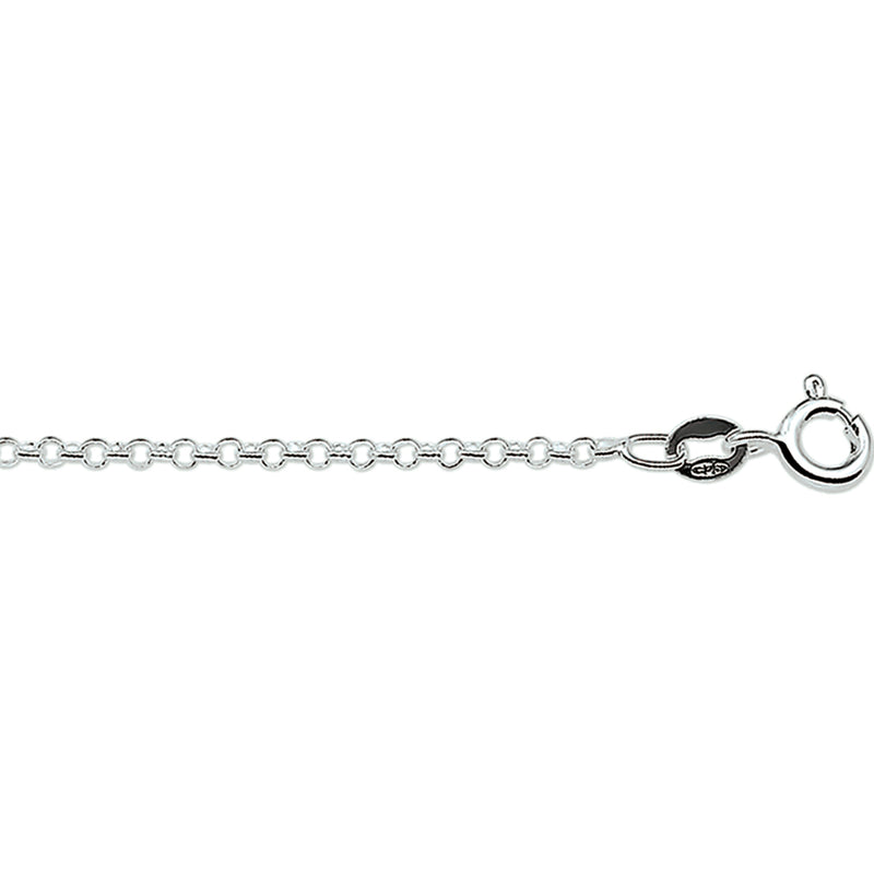vDam Ketting Jasseron 2,0 Mm Zilver Wit 1017967
