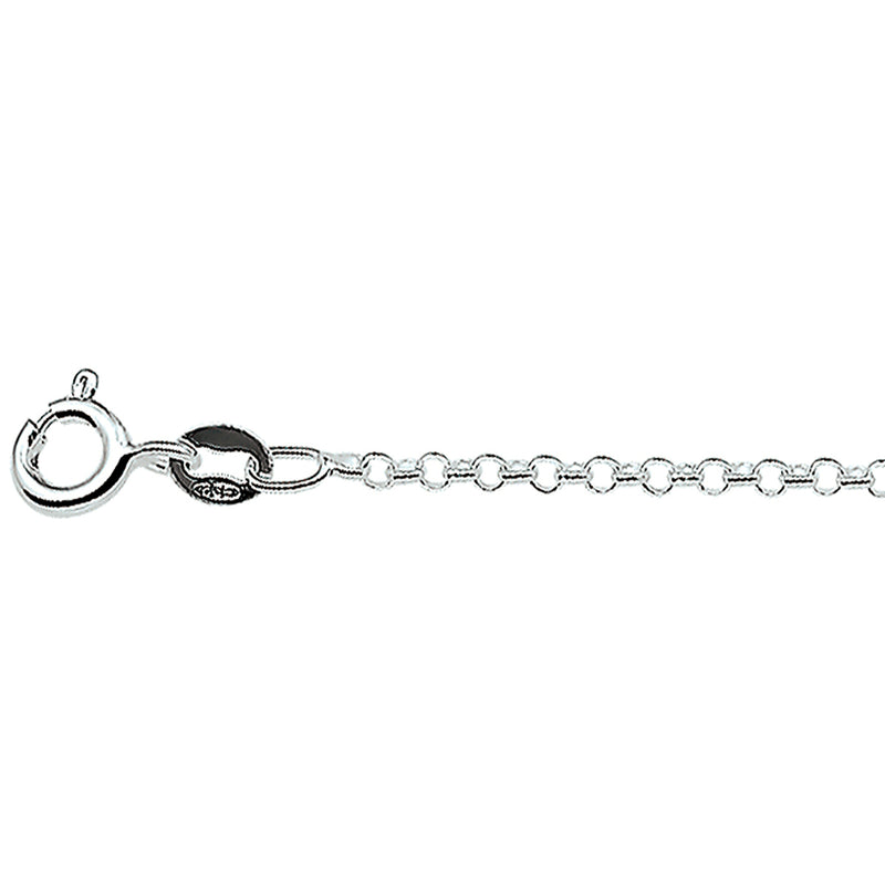 vDam Ketting Jasseron 2,0 Mm Zilver Wit 1017968
