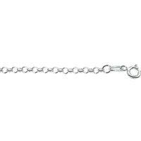 vDam Ketting Jasseron 2,5 Mm Zilver Wit 1015656
