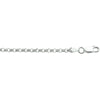 vDam Ketting Jasseron 3,0 Mm Zilver Wit 1017429  38cm