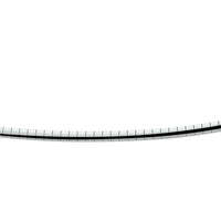 vDam Ketting Omega Bol 2,75 Mm Zilver Wit 1016863