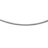 vDam Ketting Omega Rond 2,25 Mm Zilver Wit 1016872