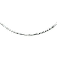 vDam Ketting Omega Rond 2,75 Mm Zilver Wit 1016873  50cm