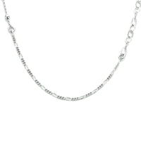 vDam Combi-collier Schakels 3,8 Mm 41 + 4 Cm Zilver Gerhodineerd 1334048