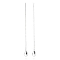 vDam Doortrekoorbellen Druppel 8 Mm Zilver Gerhodineerd 1340794