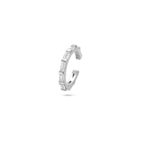 vDam Ear Cuff Zirkonia 14,5 Mm Zilver Gerhodineerd 1341301