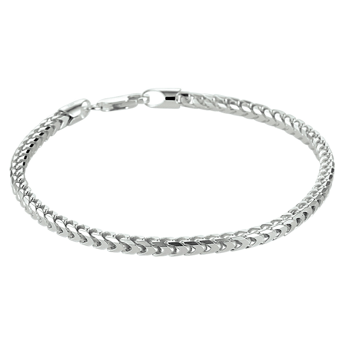 vDam Gourmette 3,0 Mm Zilver Gerhodineerd 1337621