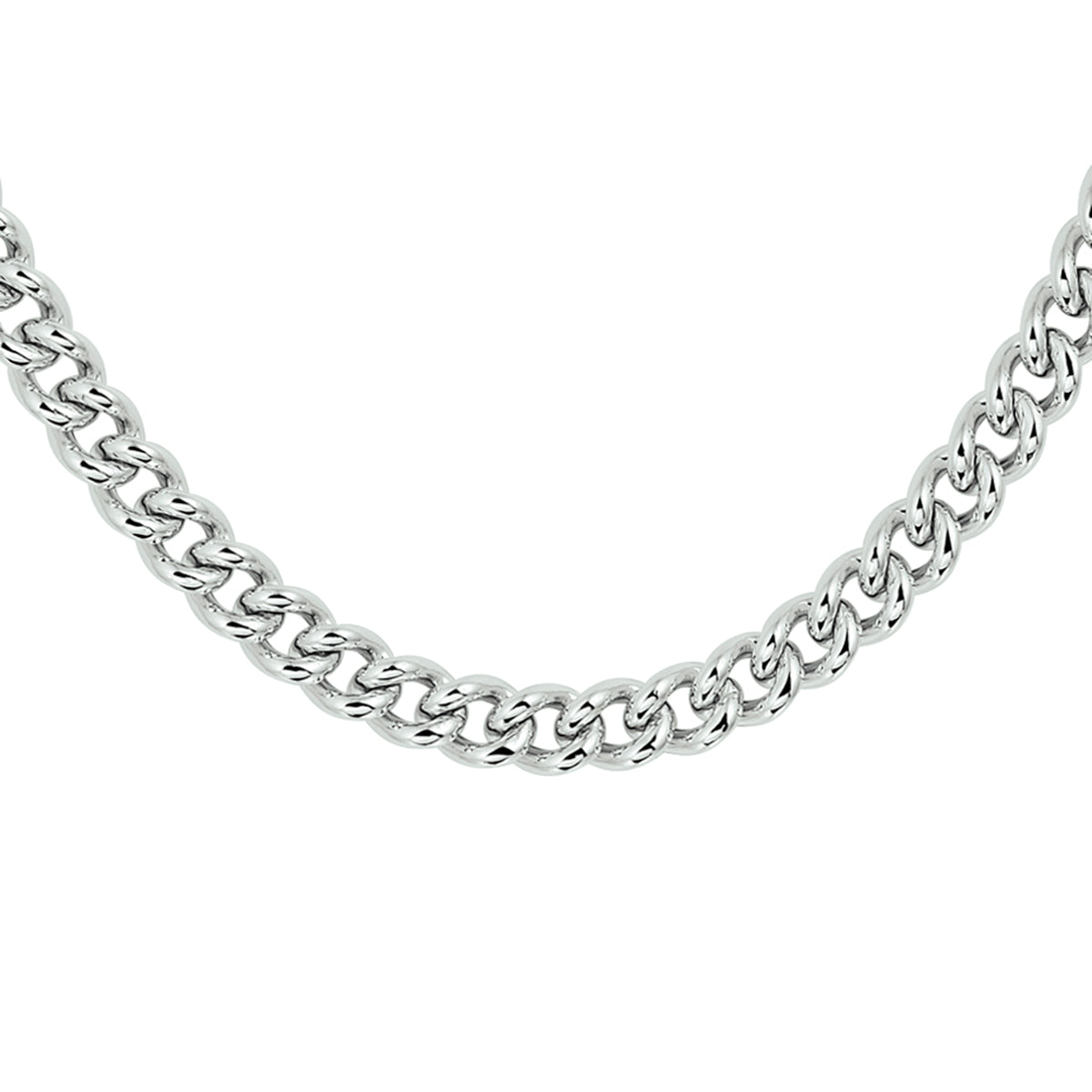 vDam Gourmette 7,1 Mm Zilver Gerhodineerd 1329185