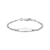 vDam Graveerarmband 11 - 13 Cm Zilver Wit 1021941