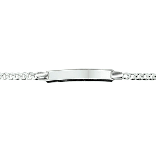 vDam Graveerarmband Gourmet 6 Mm Zilver Gerhodineerd 1329835