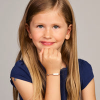 vDam Graveerarmband Plaat 5,0 Mm Met Geboortesteen 11cm + 2 Cm Zilver Gerhodineerd 1338658  11cm