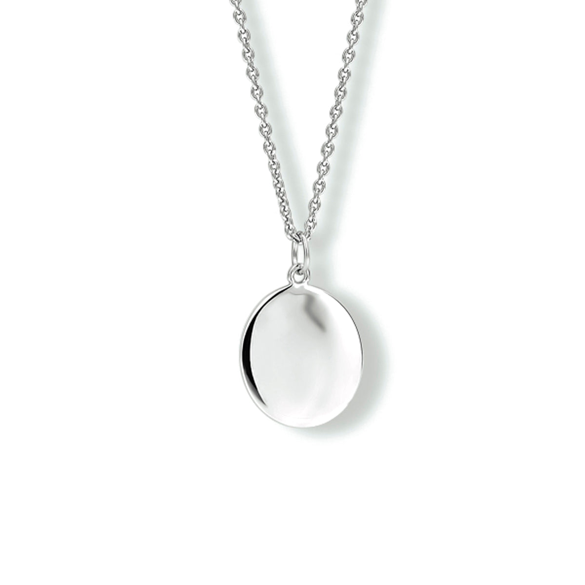 vDam Graveercollier Ovaal 40 - 42 - 44 Cm Zilver Gerhodineerd 1333176