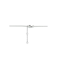 vDam Graveercollier Ovaal 40cm - 42 - 44 Cm Zilver Gerhodineerd 1333176  40cm