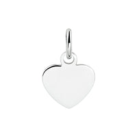 vDam Graveerhanger Hart Zilver Gerhodineerd 1333348