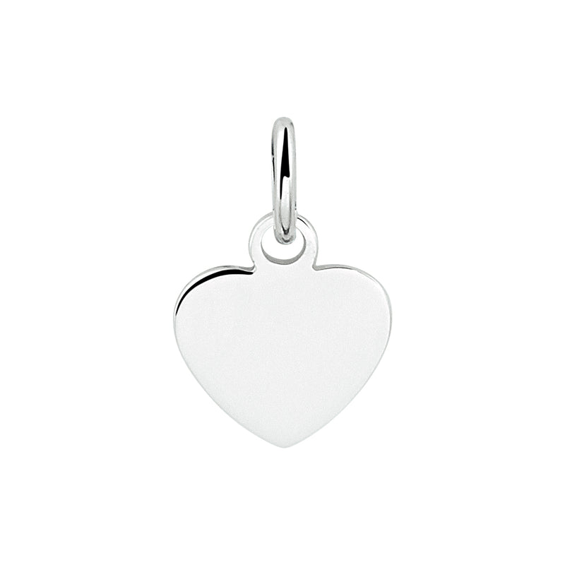 vDam Graveerhanger Hart Zilver Gerhodineerd 1333348