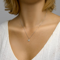 vDam Graveerhanger Hart Zilver Gerhodineerd 1333348