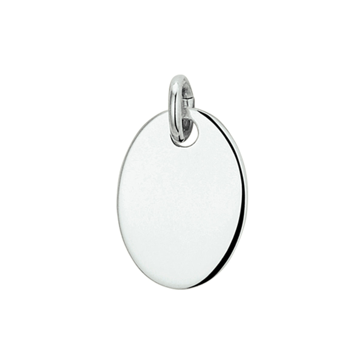 vDam Graveerhanger Ovaal Zilver Gerhodineerd 1326329