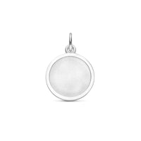 vDam Graveerhanger Poli/mat 14 Mm Zilver Gerhodineerd 1340457