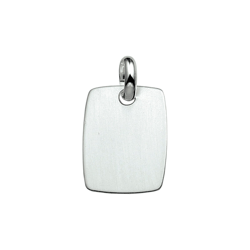 vDam Graveerhanger Poli/mat Zilver Gerhodineerd 1329803