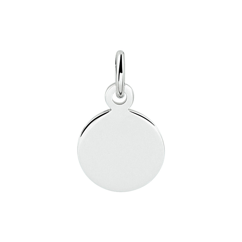 vDam Graveerhanger Rond Zilver Gerhodineerd 1333351