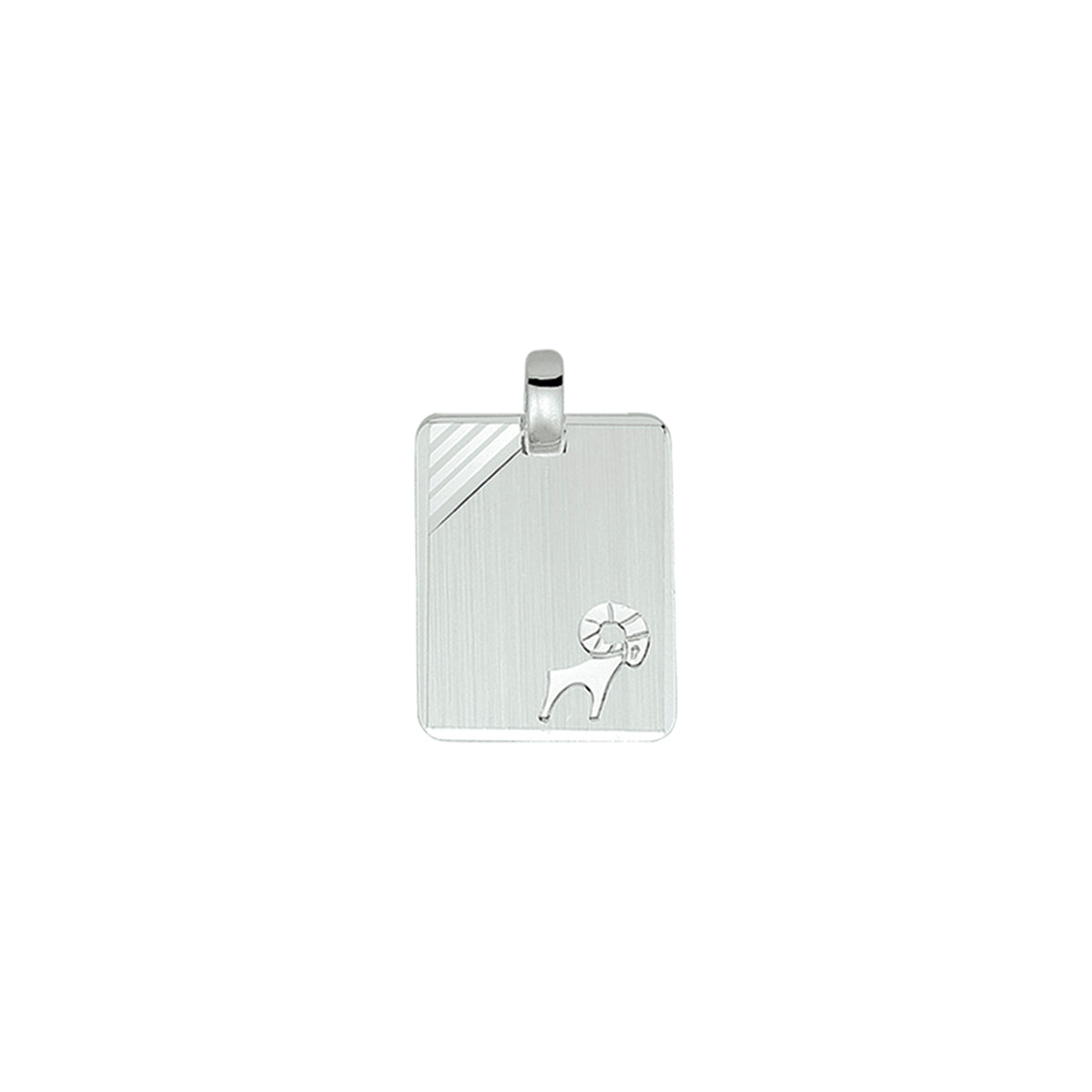 vDam Graveerhanger Sterrenbeeld Gediamanteerd Zilver Gerhodineerd 1329987