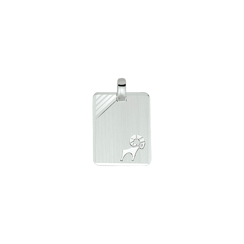 vDam Graveerhanger Sterrenbeeld Gediamanteerd Zilver Gerhodineerd 1329987