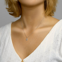 vDam Graveerhanger Zilver Gerhodineerd 1333345