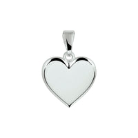 vDam Graveerhartje Zilver Gerhodineerd 1328136