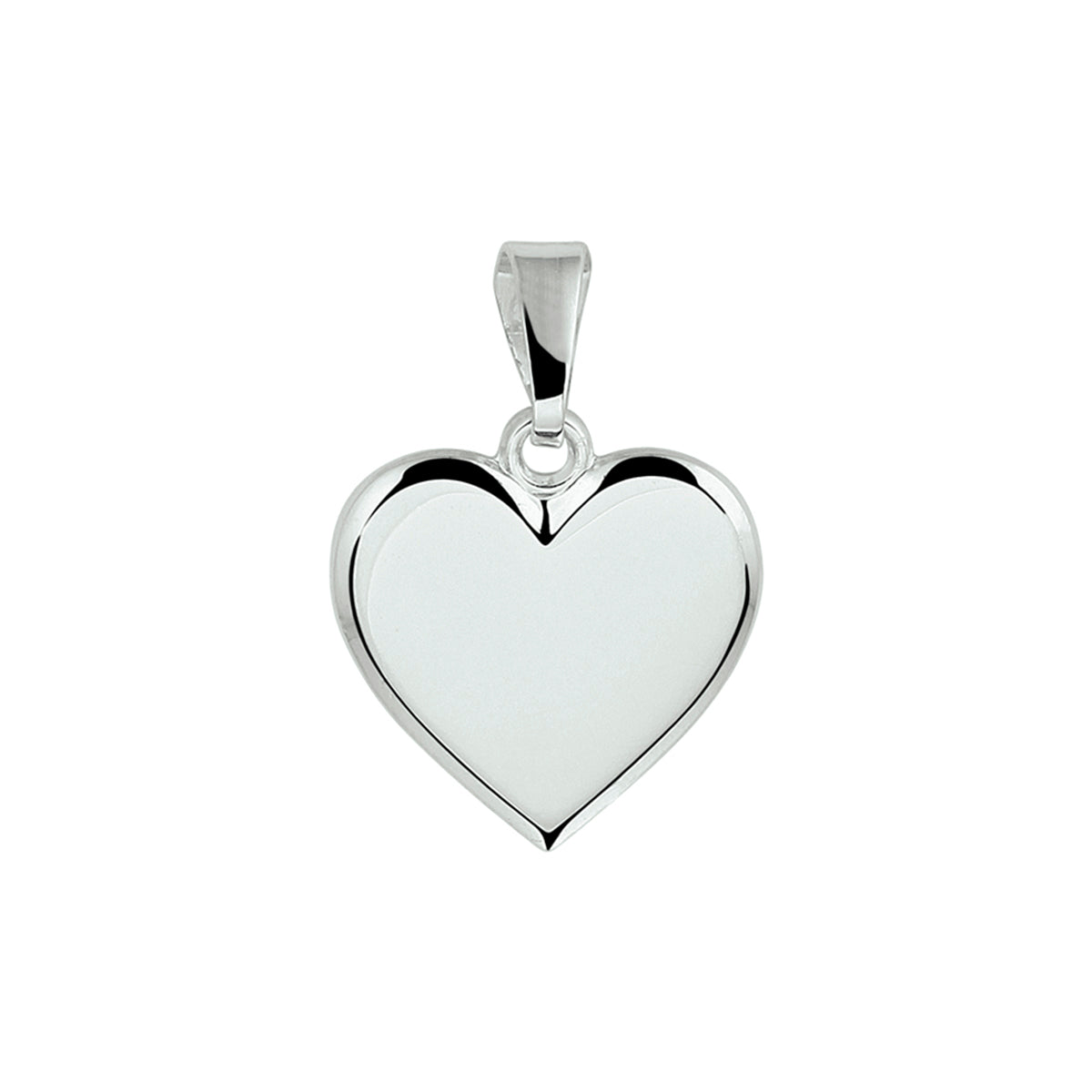 vDam Graveerhartje Zilver Gerhodineerd 1328136