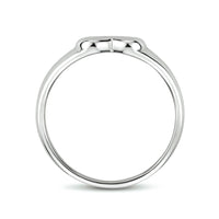 vDam Graveerring Hart Zilver Gerhodineerd 1334277 Maat 17¾