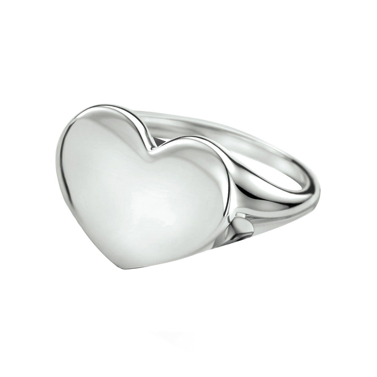 vDam Graveerring Hart Zilver Gerhodineerd 1334527