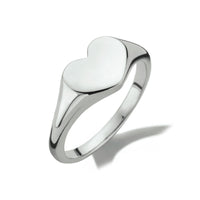 vDam Graveerring Hart Zilver Gerhodineerd 1335048