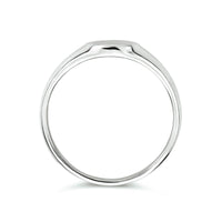 vDam Graveerring Rond Zilver Gerhodineerd 1334269 Maat 19