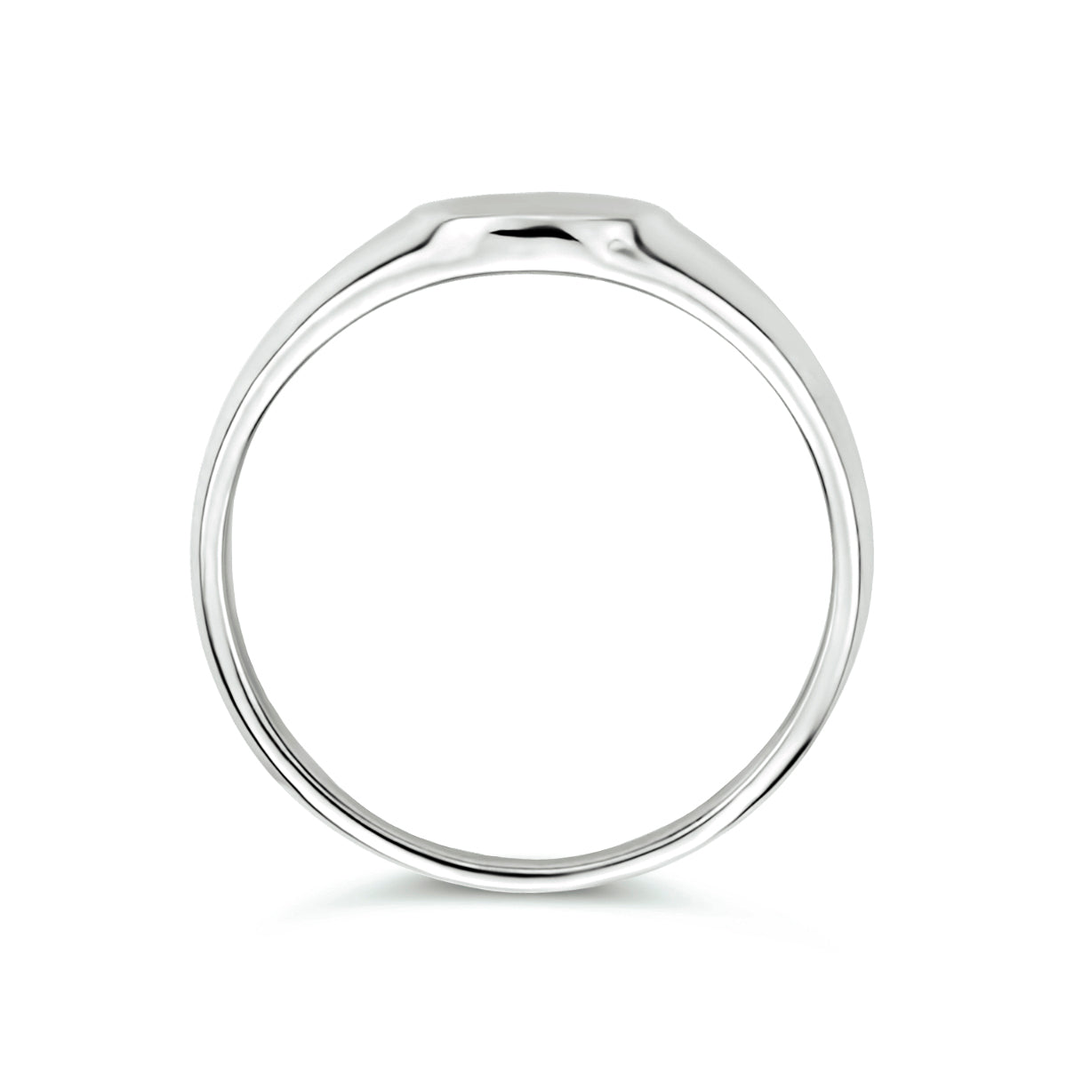 vDam Graveerring Rond Zilver Gerhodineerd 1334269 Maat 19