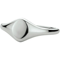 vDam Graveerring Zilver Gerhodineerd 1330204 Maat 16½