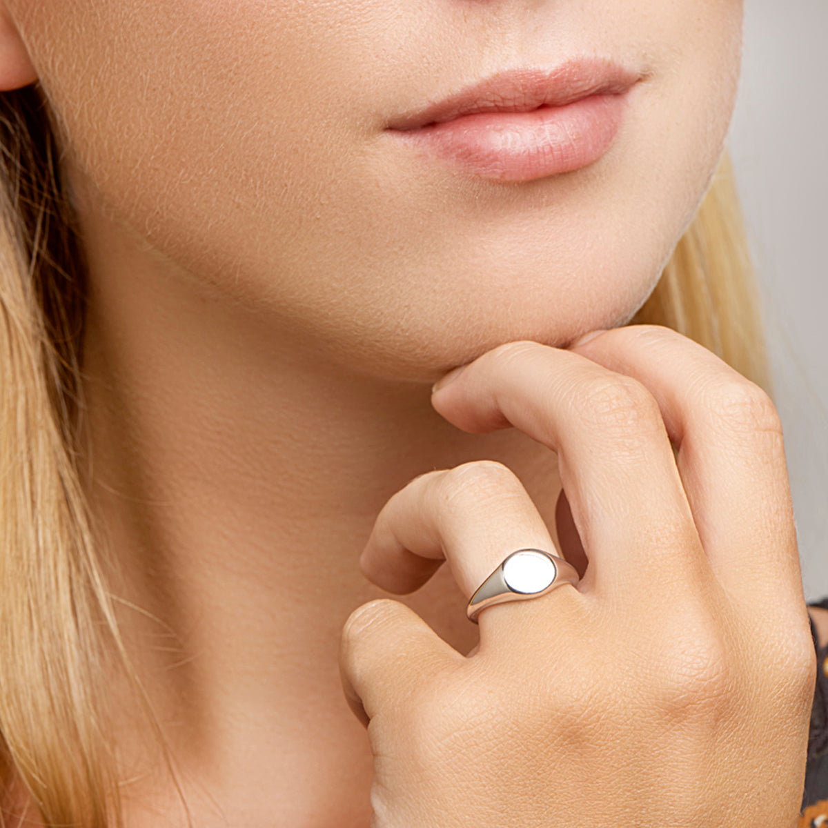 vDam Graveerring Zilver Gerhodineerd 1330211 Maat 16