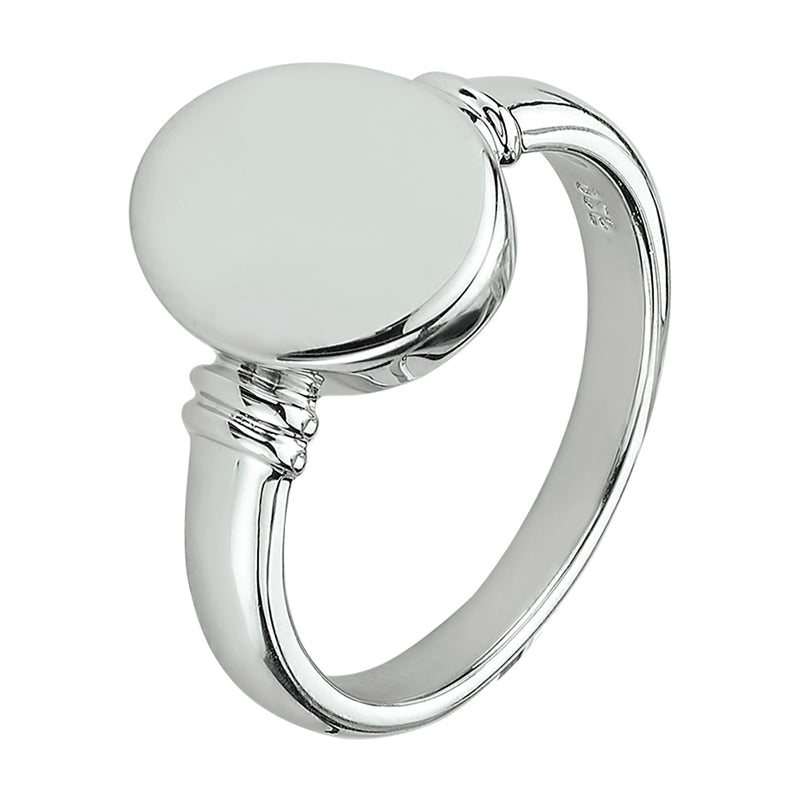 vDam Graveerring Zilver Gerhodineerd 1330431