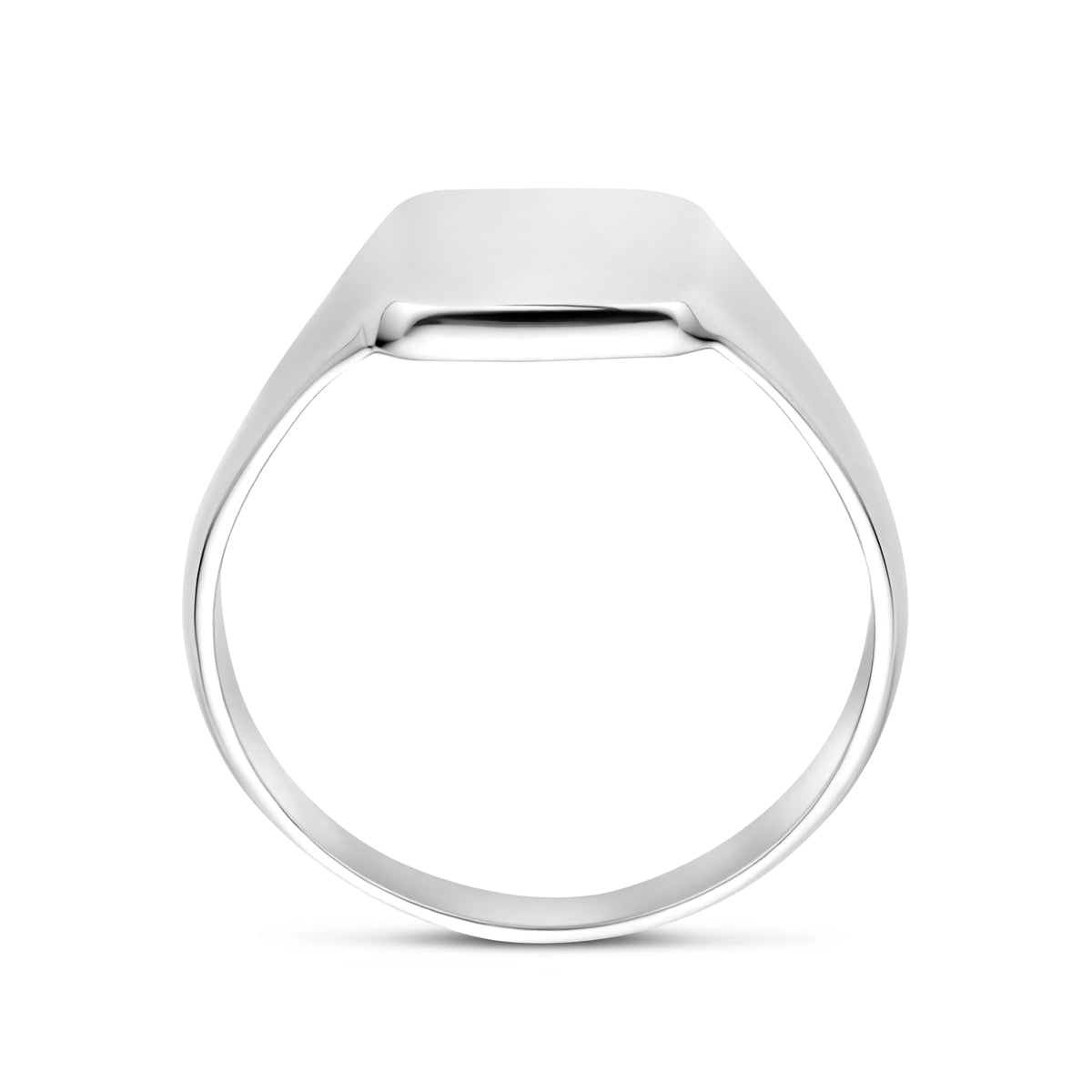 vDam Graveerring Zilver Gerhodineerd 1340759 Maat 16