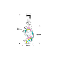 vDam Hanger Eenhoorn 16 Mm Zilver Gerhodineerd 1341903