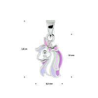 vDam Hanger Eenhoorn Zilver Gerhodineerd 1329226