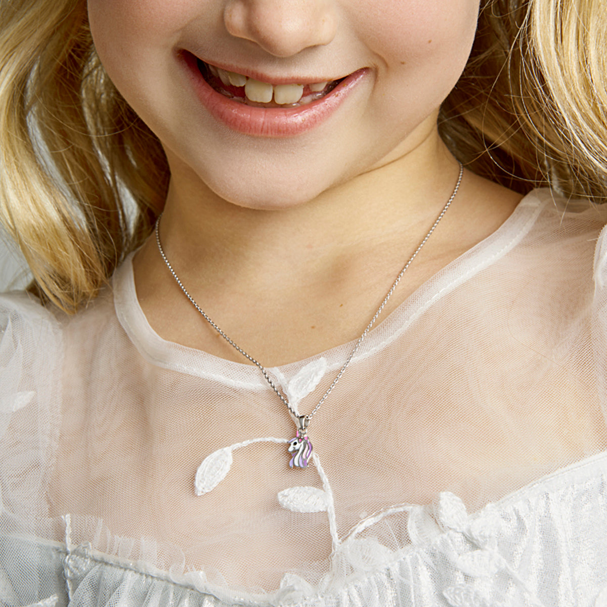 vDam Hanger Eenhoorn Zilver Gerhodineerd 1329226