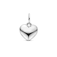 vDam Hanger Hart 12,5 Mm Zilver Gerhodineerd 1339905