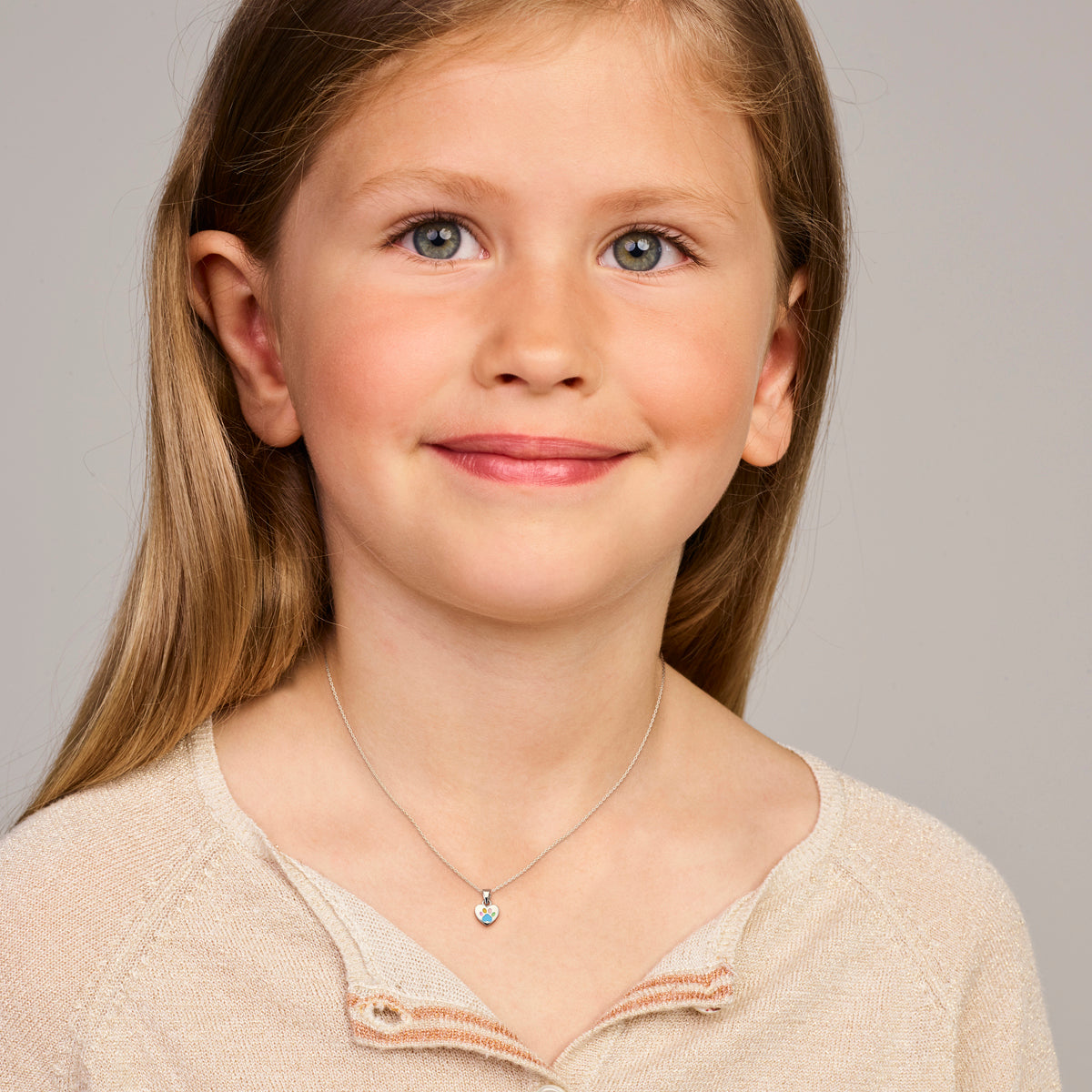 vDam Hanger Hartje Hondenpoten 13 Mm Zilver Gerhodineerd 1341458