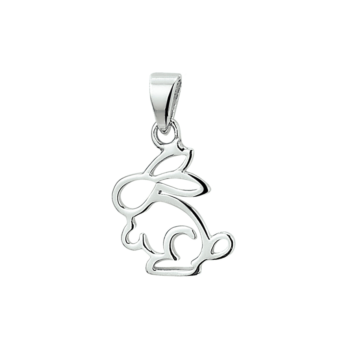 vDam Hanger Konijn Zilver Gerhodineerd 1325880