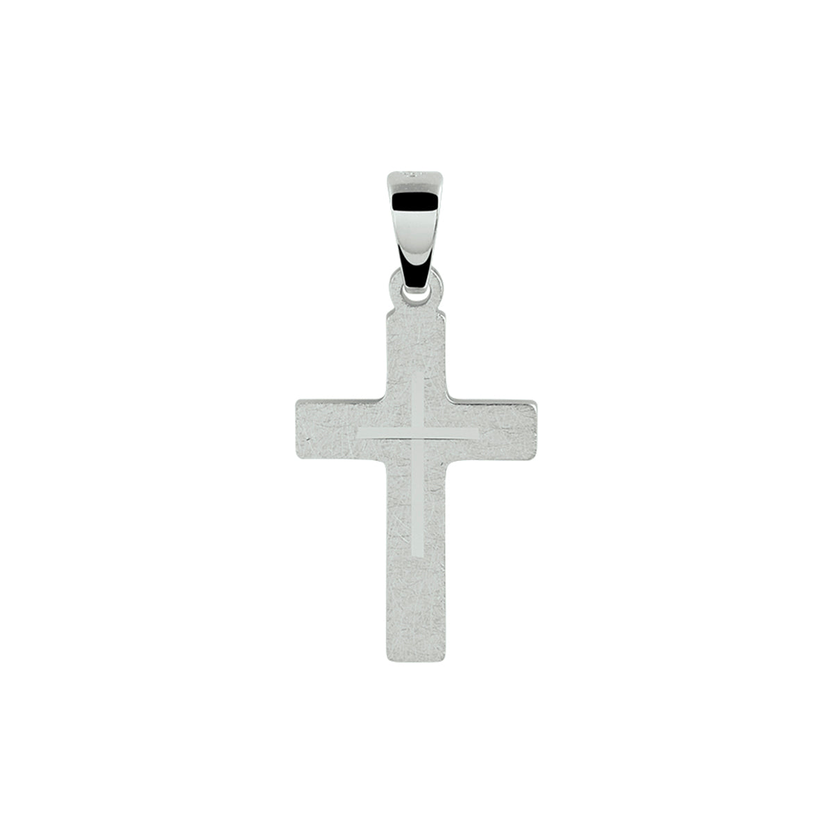 vDam Hanger Kruis Zilver Gerhodineerd 1330096