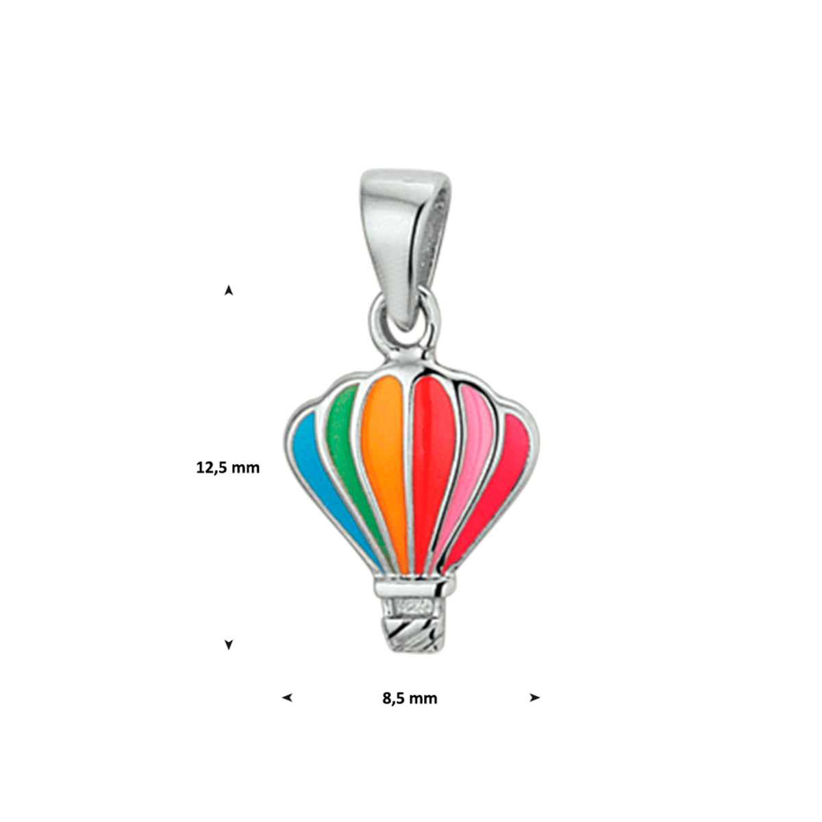 vDam Hanger Luchtballon Zilver Gerhodineerd 1325890